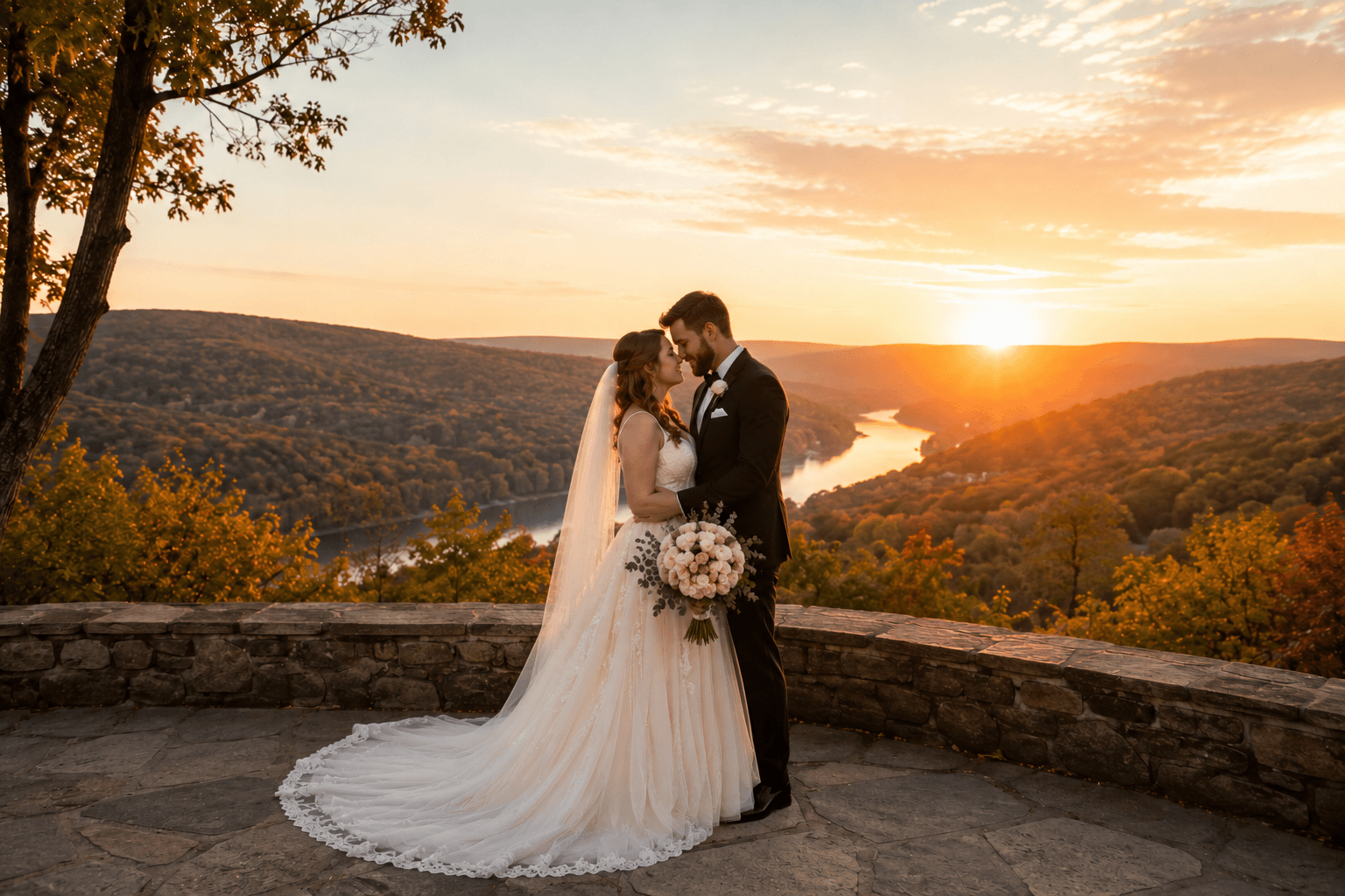 Portfolio photograph 1: Sunset Wedding On A Mountain. Anthony Marchiano.